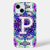 Coques Case-Mate iPhone Alphabet P (Verso)