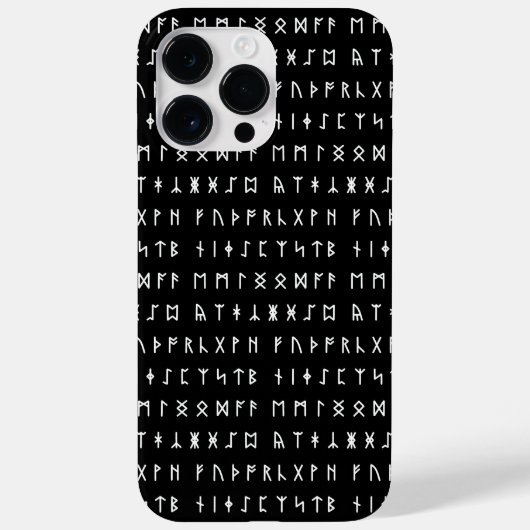 Coques Case-Mate iPhone Alphabet Runique [Futhorc] (Verso)