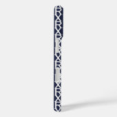 Coques Case-Mate iPhone Alphabet Texte Motif Initiales personnalisées Mono (Verso / Droite)