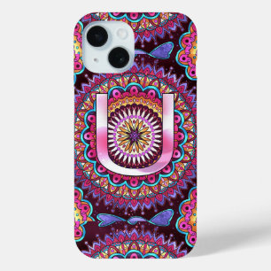 Coque Pour iPhone 15 Alphabet U