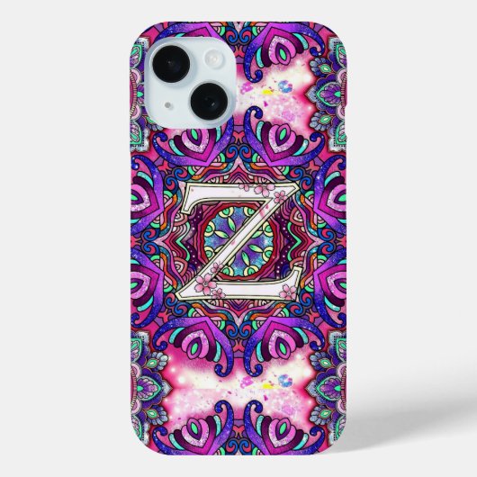 Coques Case-Mate iPhone Alphabet Z (Verso)