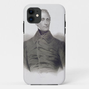 Etui iPhone Case-Mate Alphonse de Lamartine, gravé par Pierre Pelee (1