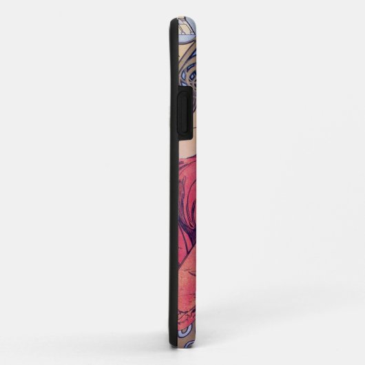Coques Case-Mate iPhone Alphonse Mucha (Dos/Droite)