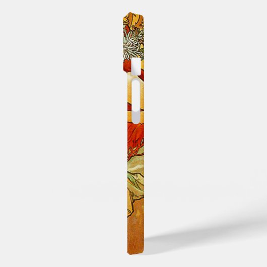 Coques Case-Mate iPhone Alphonse Mucha Art Nouveau Automne (Verso / Gauche)