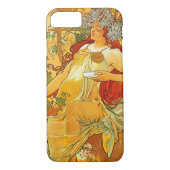 Coques Case-Mate iPhone Alphonse Mucha Art Nouveau Automne (Dos)