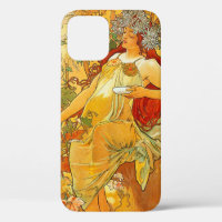 Alphonse Mucha Art Nouveau Automne