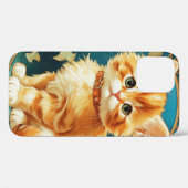 Coques Case-Mate iPhone Alphonse Mucha Art Nouveau Chat (Verso (horizontal))