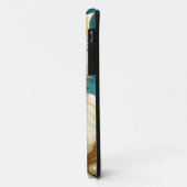 Coques Case-Mate iPhone Alphonse Mucha Art Nouveau Chat Blanc (Dos/Gauche)