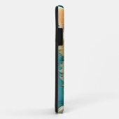 Coques Case-Mate iPhone Alphonse Mucha Art Nouveau Chat Blanc (Dos/Droite)