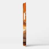 Coques Case-Mate iPhone Alphonse Mucha Art Nouveau Chat orange (Verso / Droite)