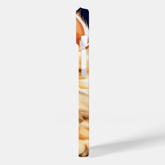 Coques Case-Mate iPhone Alphonse Mucha Art Nouveau Chat orange (Verso / Gauche)