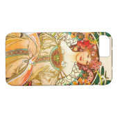 Coques Case-Mate iPhone Alphonse Mucha Art Nouveau Daydream (Dos (Horizontal))