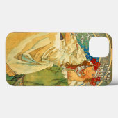 Coques Case-Mate iPhone Alphonse Mucha Art Nouveau Princesse Hyacinth (Verso (horizontal))