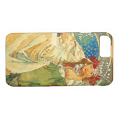 Coques Case-Mate iPhone Alphonse Mucha Art Nouveau Princesse Hyacinth (Dos (Horizontal))