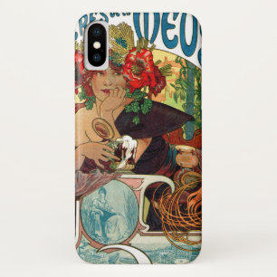 Coque Case-Mate Pour iPhone Alphonse Mucha Bieres De La Meuse
