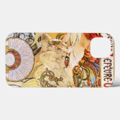 Coques Case-Mate iPhone Alphonse Mucha Biscuits Lefevre-Utile (Verso (horizontal))