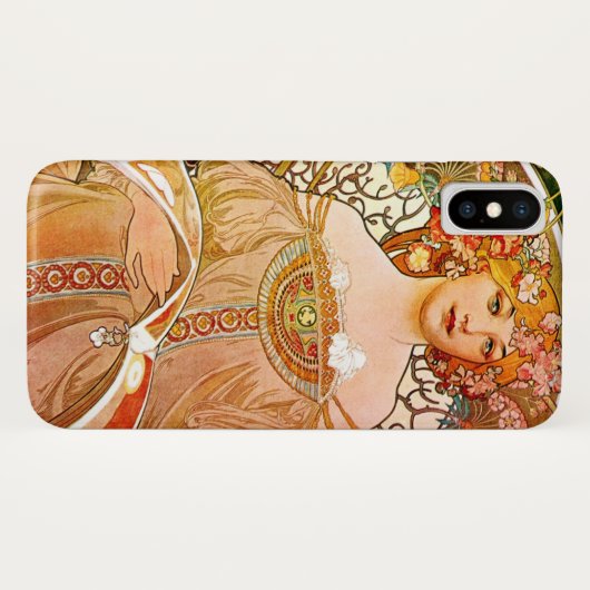 Coques Case-Mate iPhone Alphonse Mucha Dreaming (Dos (Horizontal))
