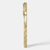 Coques Case-Mate iPhone Alphonse Mucha Peonies Peony Roses Fawn 1897 (Verso / Gauche)