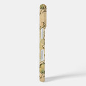 Coques Case-Mate iPhone Alphonse Mucha Peonies Peony Roses Fawn 1897 (Verso / Droite)