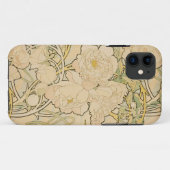 Coques Case-Mate iPhone Alphonse Mucha Peonies Peony Roses Fawn 1897 (Dos (Horizontal))