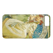 Coques Case-Mate iPhone Alphonse Mucha Princess Hyacinth Art Nouveau (Dos (Horizontal))