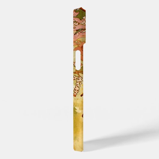 Coques Case-Mate iPhone Alphonse Mucha Printemps Art Nouveau (Verso / Droite)