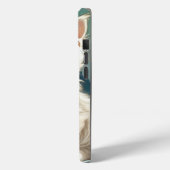 Coques Case-Mate iPhone Alphonse Mucha Style Chat blanc (Verso / Gauche)