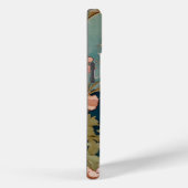 Coques Case-Mate iPhone Alphonse Mucha Style Chat blanc (Verso / Droite)