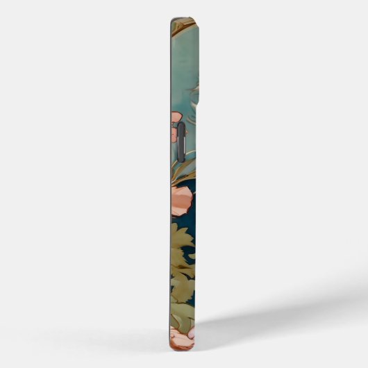 Coques Case-Mate iPhone Alphonse Mucha Style Chat blanc (Verso / Droite)