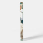 Coques Case-Mate iPhone Alphonse Mucha Style Chat blanc (Verso / Gauche)