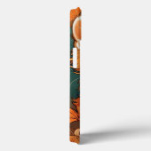 Coques Case-Mate iPhone Alphonse Mucha Style Chat orange (Verso / Droite)