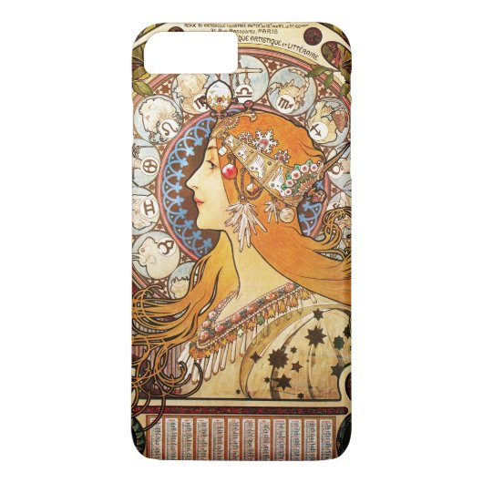 Coques Case-Mate iPhone Alphonse Mucha Zodiac (Dos)