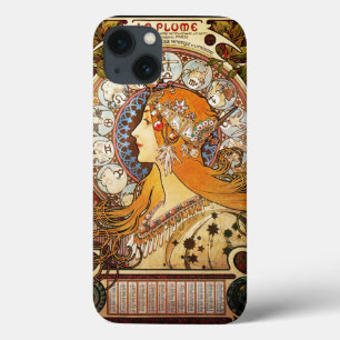 iPhone 13 Coque Alphonse Mucha Zodiac