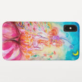 Coques Case-Mate iPhone ALTHEA /Fée Whimsical sur la Fleur Rose (Dos (Horizontal))