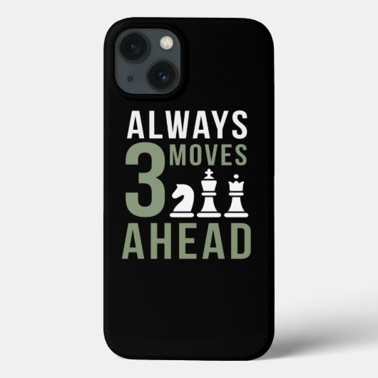 Coques Case-Mate iPhone Always 3 Moves Ahead Chess (Verso)