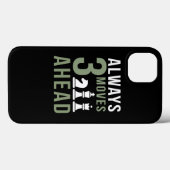 Coques Case-Mate iPhone Always 3 Moves Ahead Chess (Verso (horizontal))