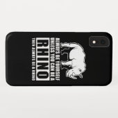 Coques Case-Mate iPhone Always Be Yourself Unless You Can Be A Rhin (Dos (Horizontal))