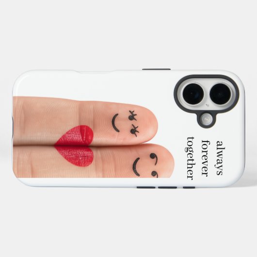 Coques Case-Mate iPhone Always Forever Together (Verso (horizontal))