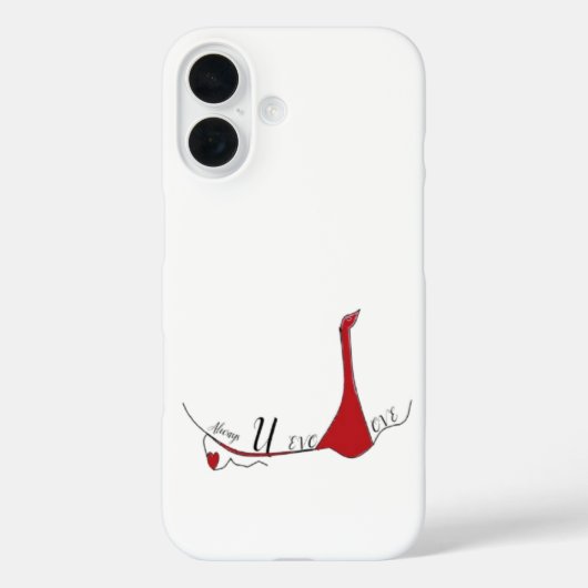 Coques Case-Mate iPhone Always U Love - Valentine Special (Verso)