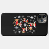 Coques Case-Mate iPhone Amant de Noël du Chihuahua (Dos (Horizontal))