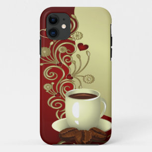 Coque iPhone 11 Amant moderne de café