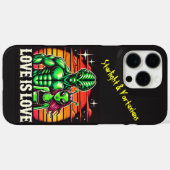 Coques Case-Mate iPhone Amants Aliens Sous Coucher de Soleil Radieux (Verso (horizontal))