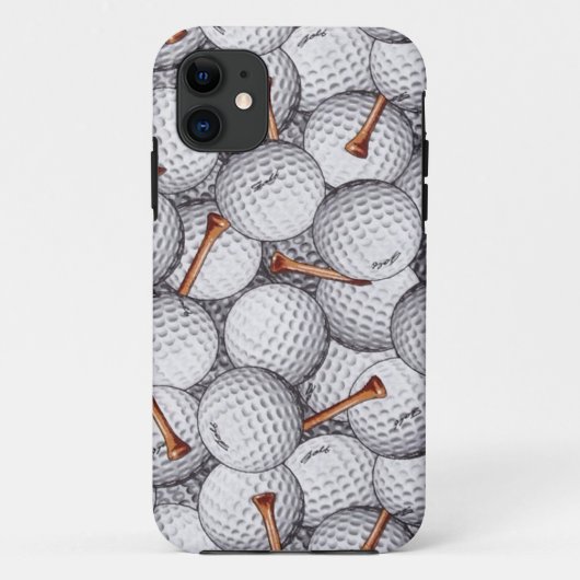 Coques Case-Mate iPhone Amants de golf (Dos)