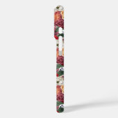 Coques Case-Mate iPhone Amaryllis et Chrysanthèmes Motif floral (Verso / Gauche)