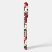 Coques Case-Mate iPhone Amaryllis et Chrysanthèmes Motif floral (Verso / Droite)