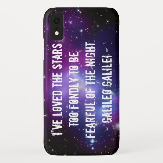 Coques Case-Mate iPhone Amas de galaxies Citation Galilée (Dos)