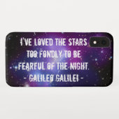 Coques Case-Mate iPhone Amas de galaxies Citation Galilée (Dos (Horizontal))