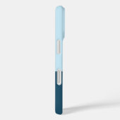 Coques Case-Mate iPhone Amateur de pêche, bleu (Verso / Droite)