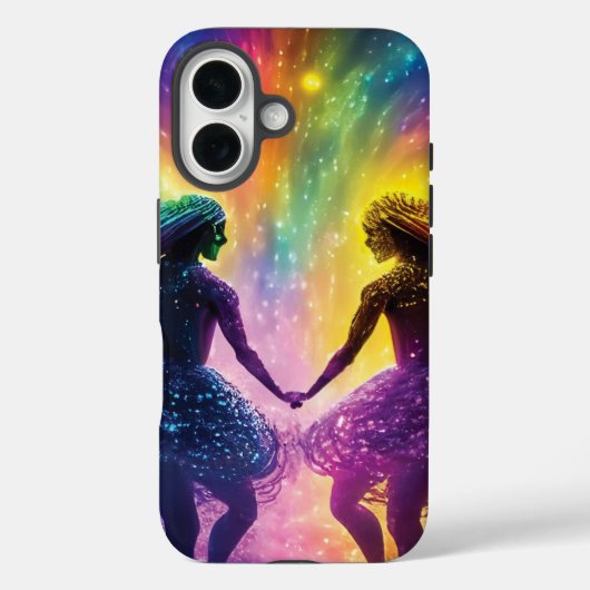 Coques Case-Mate iPhone Amateurs d'arc-en-ciel cosmique Nebula Space Dream (Verso)