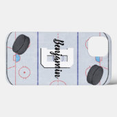 Coques Case-Mate iPhone Amateurs de hockey sur glace (Verso (horizontal))